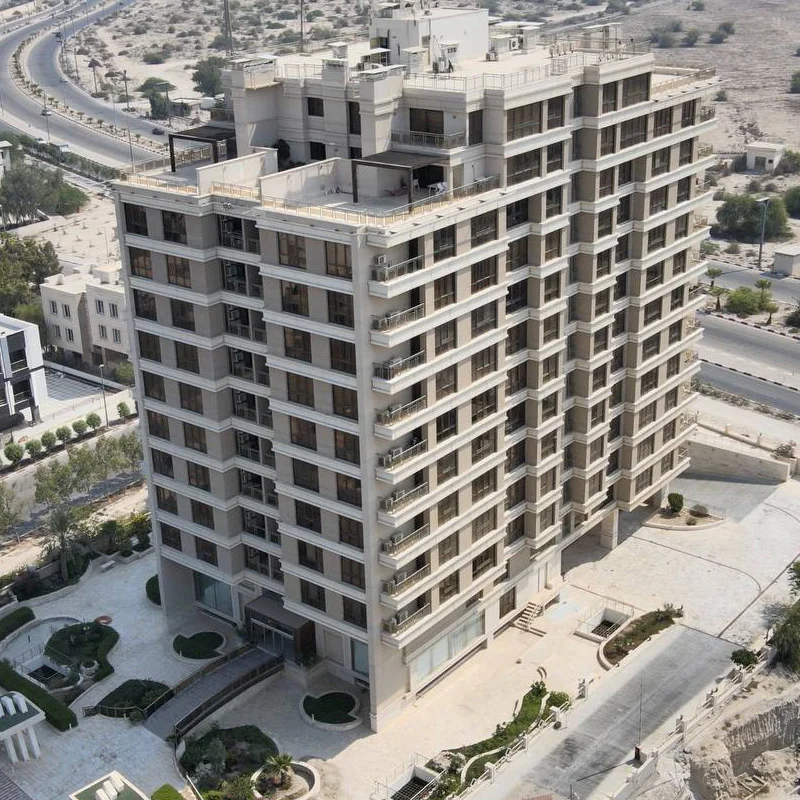 فروش آپارتمان ۹۵ متری کلیدنخورده در مهندسان ۳ کیش | ۲ خواب | طبقات بالا | سند تک‌برگ