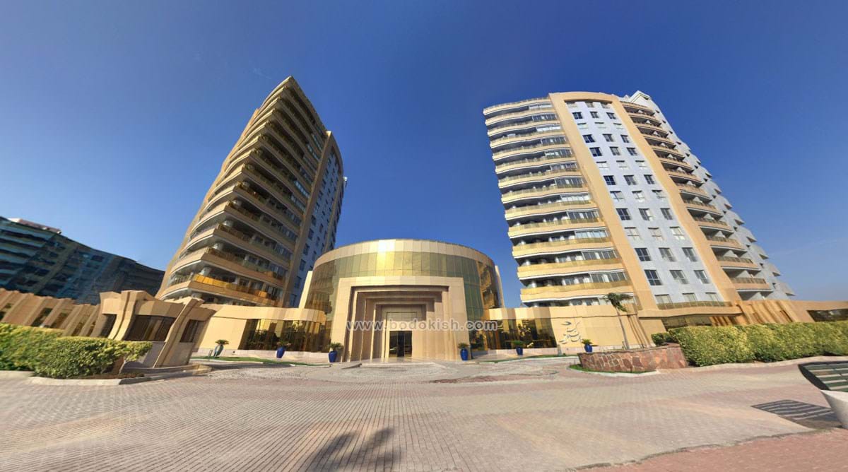 برج طلایی ۷۳ متر طبقات بالا