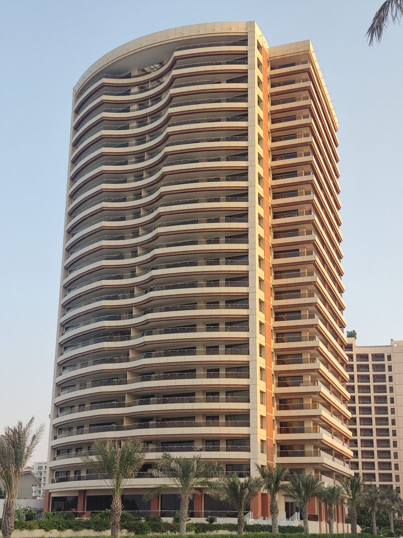 برج پرشین ساحلی یک خواب مبله