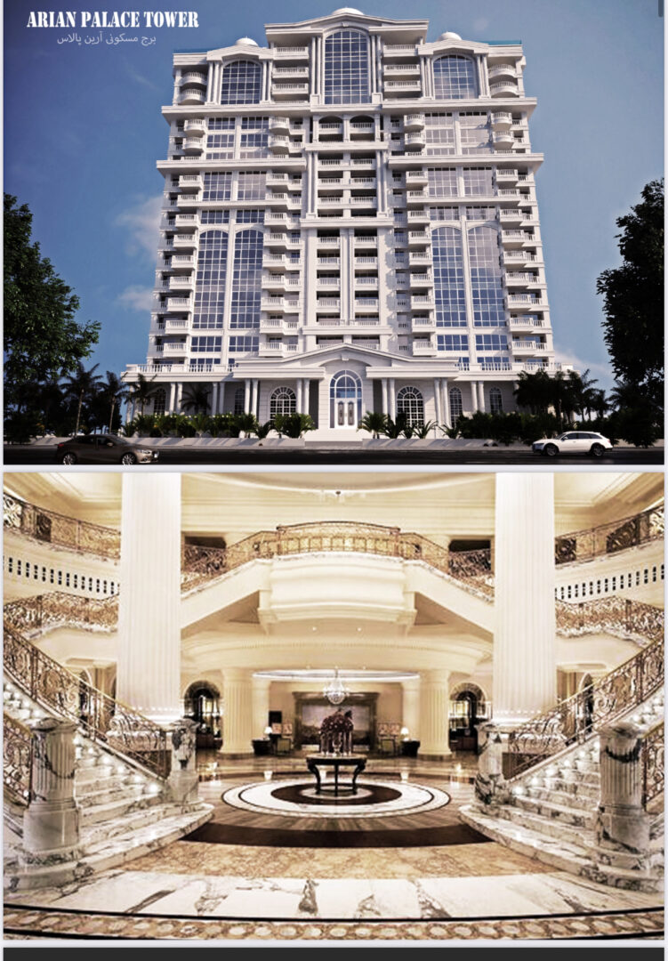 تهاتر و پیش فروش آرین پالاس /3خواب ساحلی/نمای نئوکلاسیک