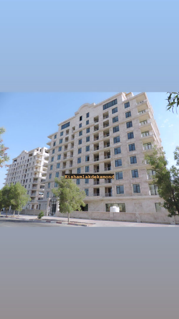 ۵۸ متر، یک خوابه، برج سینا، دید عالی،جزیره کیش