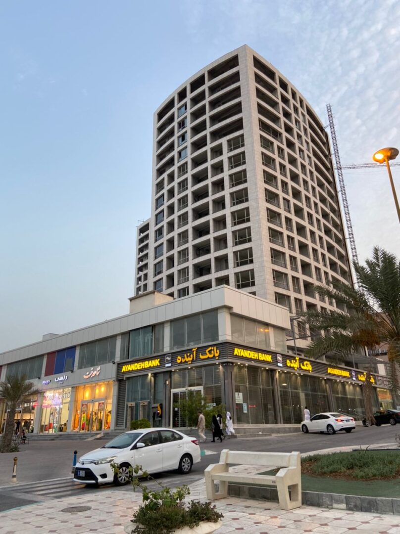 پیش فروش در مرکز جزیره کیش با ویوی دریا