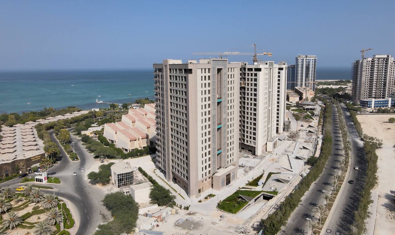 فروش ویژه برج رویایی کیش 170 متر ویو کامل دریا