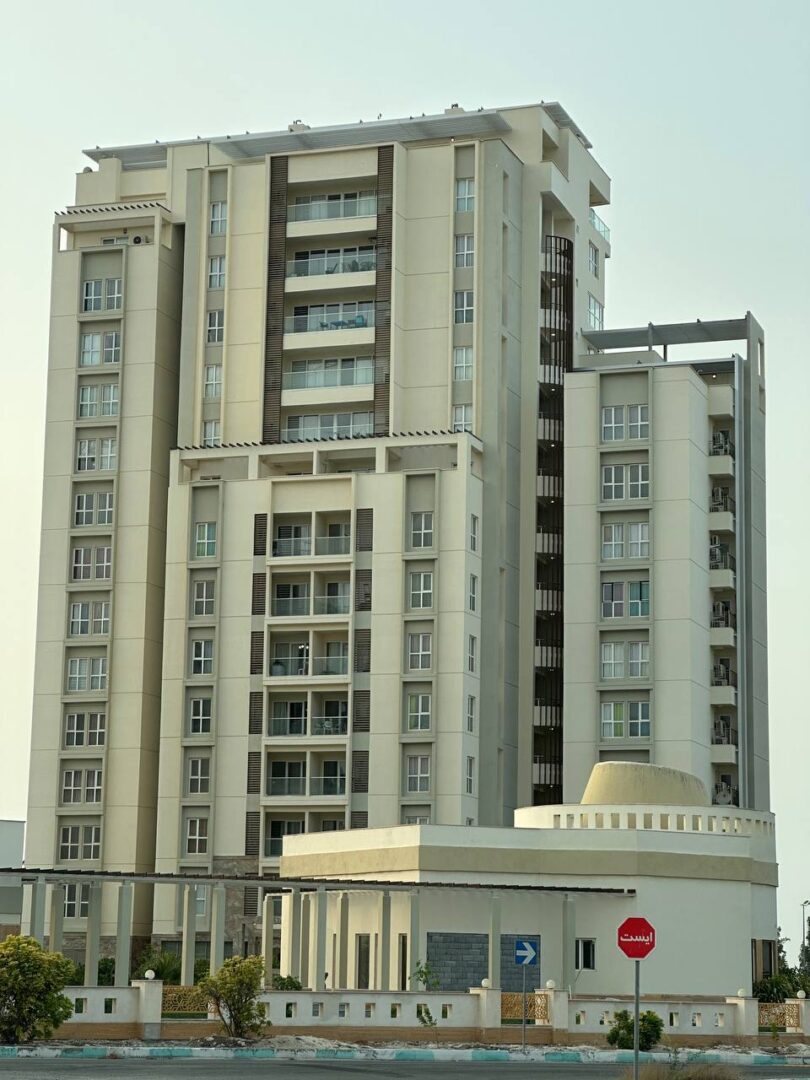 🏡 واحد ۱۱۴ متری دوخوابه در برج تیسا، کیش